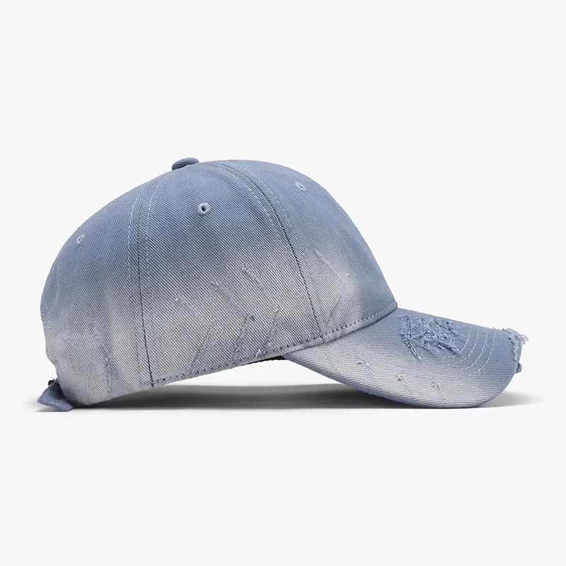 Distressed Adjustable Cotton Hat, image 5