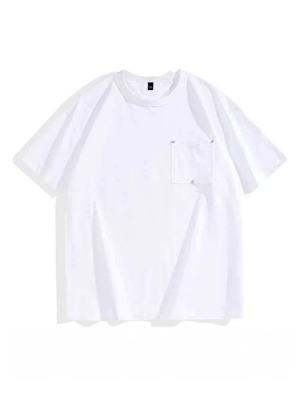 Men's Plus Size Round Neck Short Sleeve T-Shirt, image 3