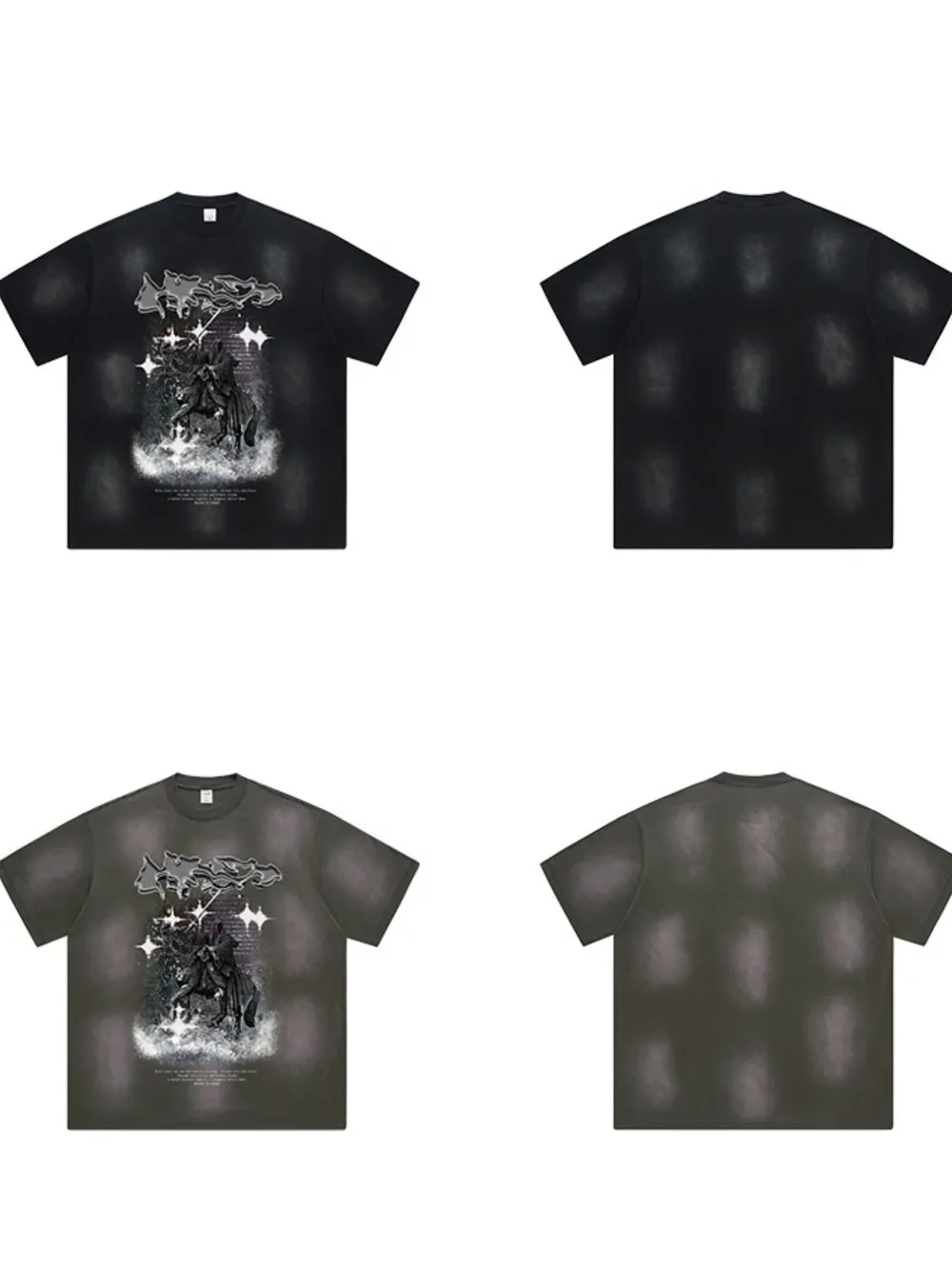 Men's Graphic Round Neck Short Sleeve T-Shirt, image 3