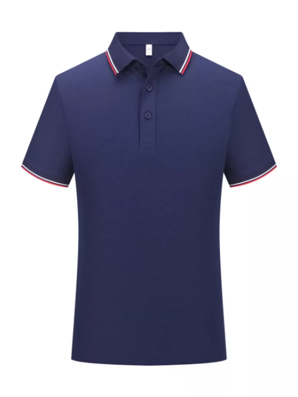 Men's Plus Size Button Detail Short Sleeve Polo, image 14
