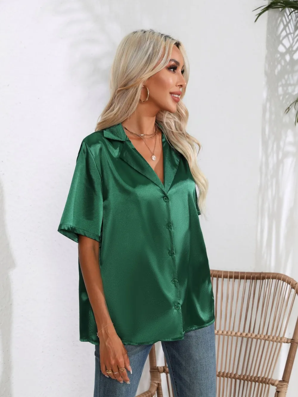 Button Down Short Sleeve Shirt, image 14