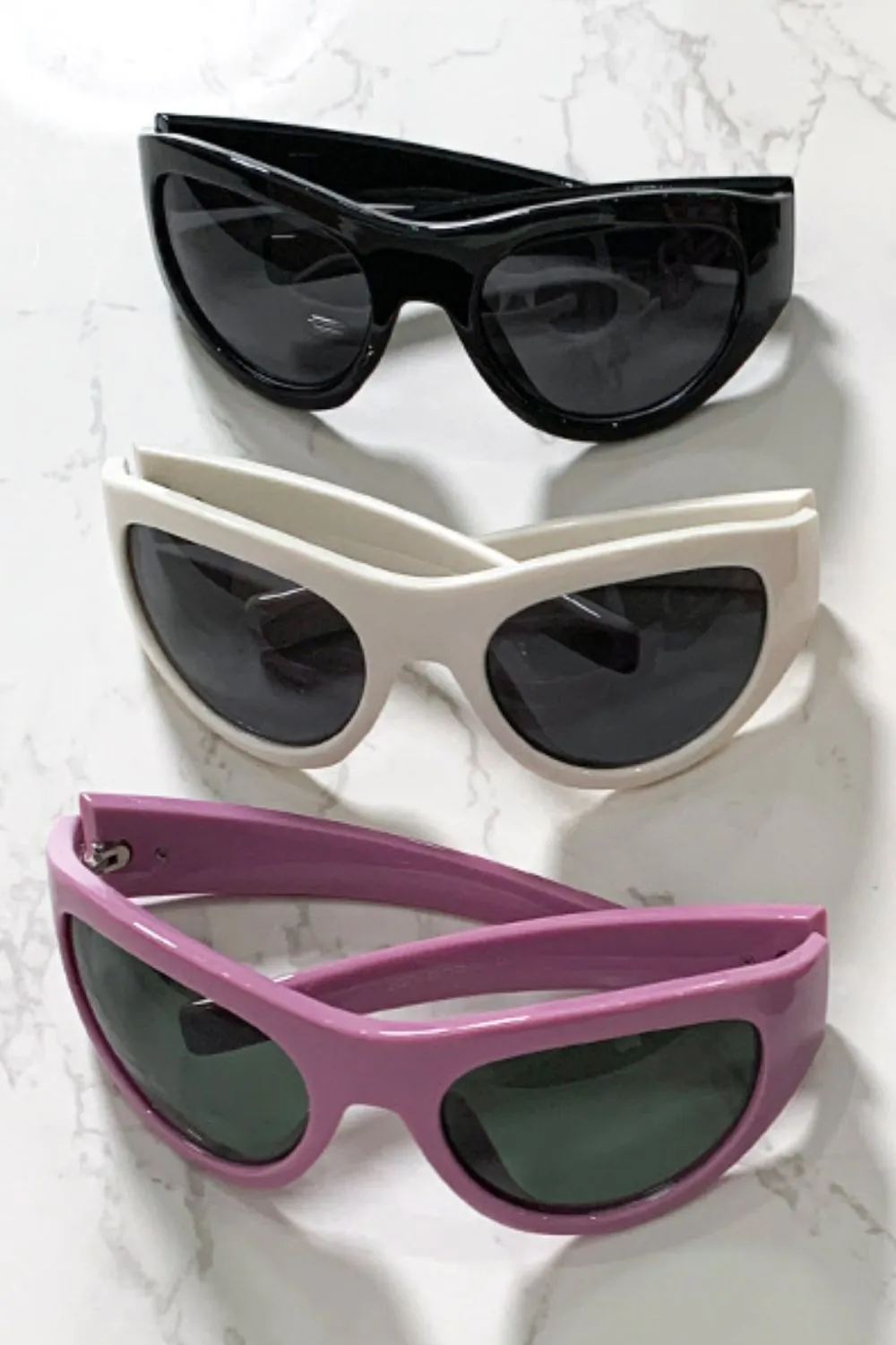Polycarbonate Frame Cat-Eye Sunglasses, image 13