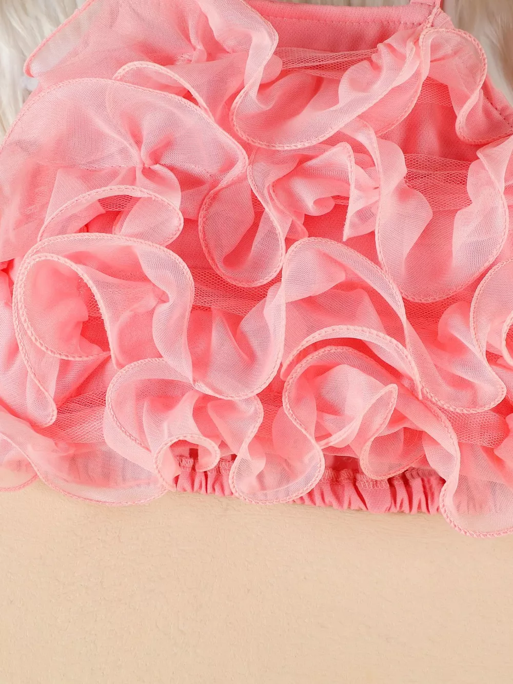 Children's Ruffled Trim Cami Top & Skirt Set, image 10