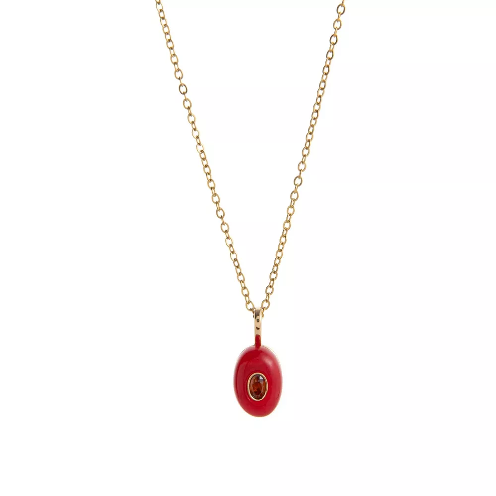 Natural Stone Pendant Necklace, image 14