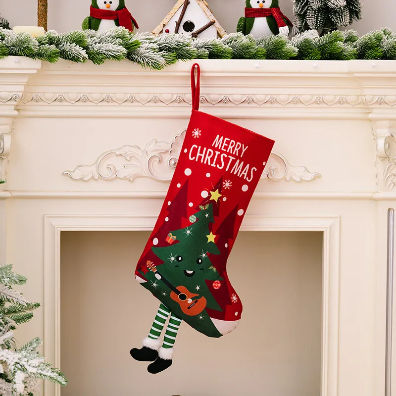 Printed Christmas Stocking Hanging Widget, image 7