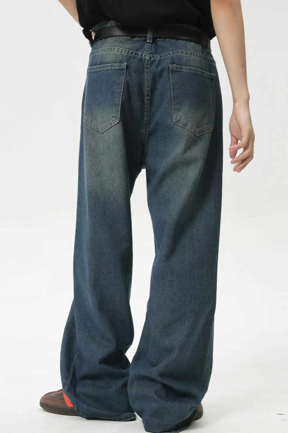 Men's Mid Rise Straight Leg Jeans, image 3