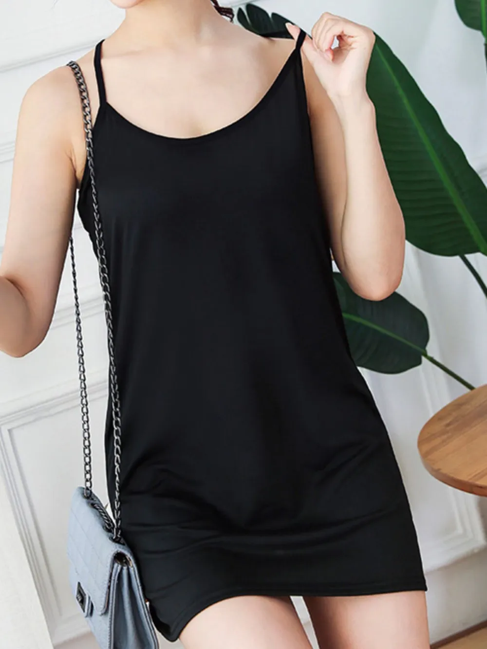 Spaghetti Strap Mini Dress, image 9