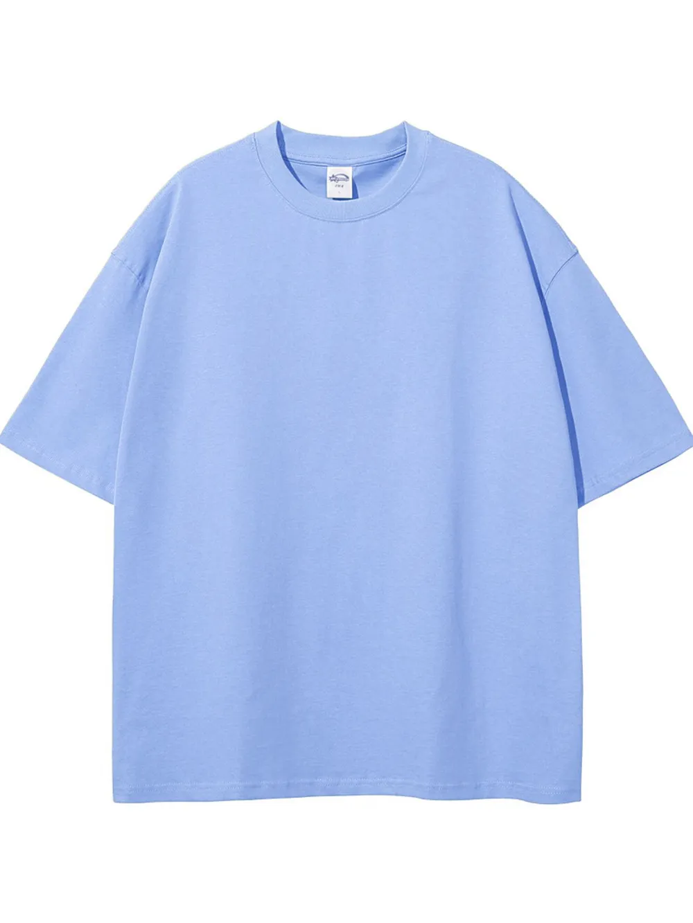 Men's Oversized Lightweight Round Neck T-Shirt, image 6