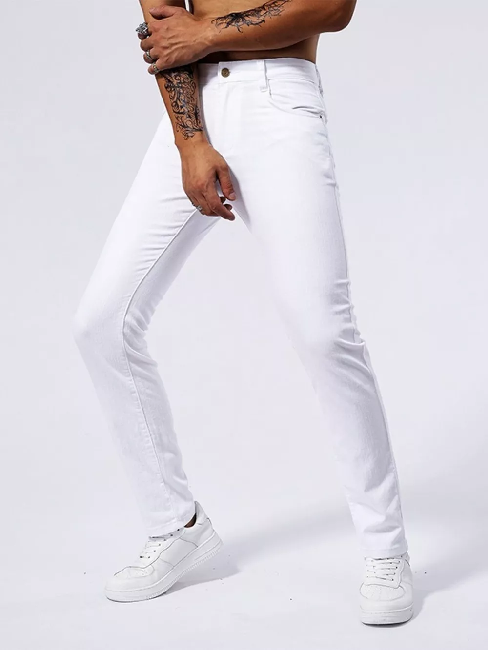 Men's Straight Leg Jeans, image 4