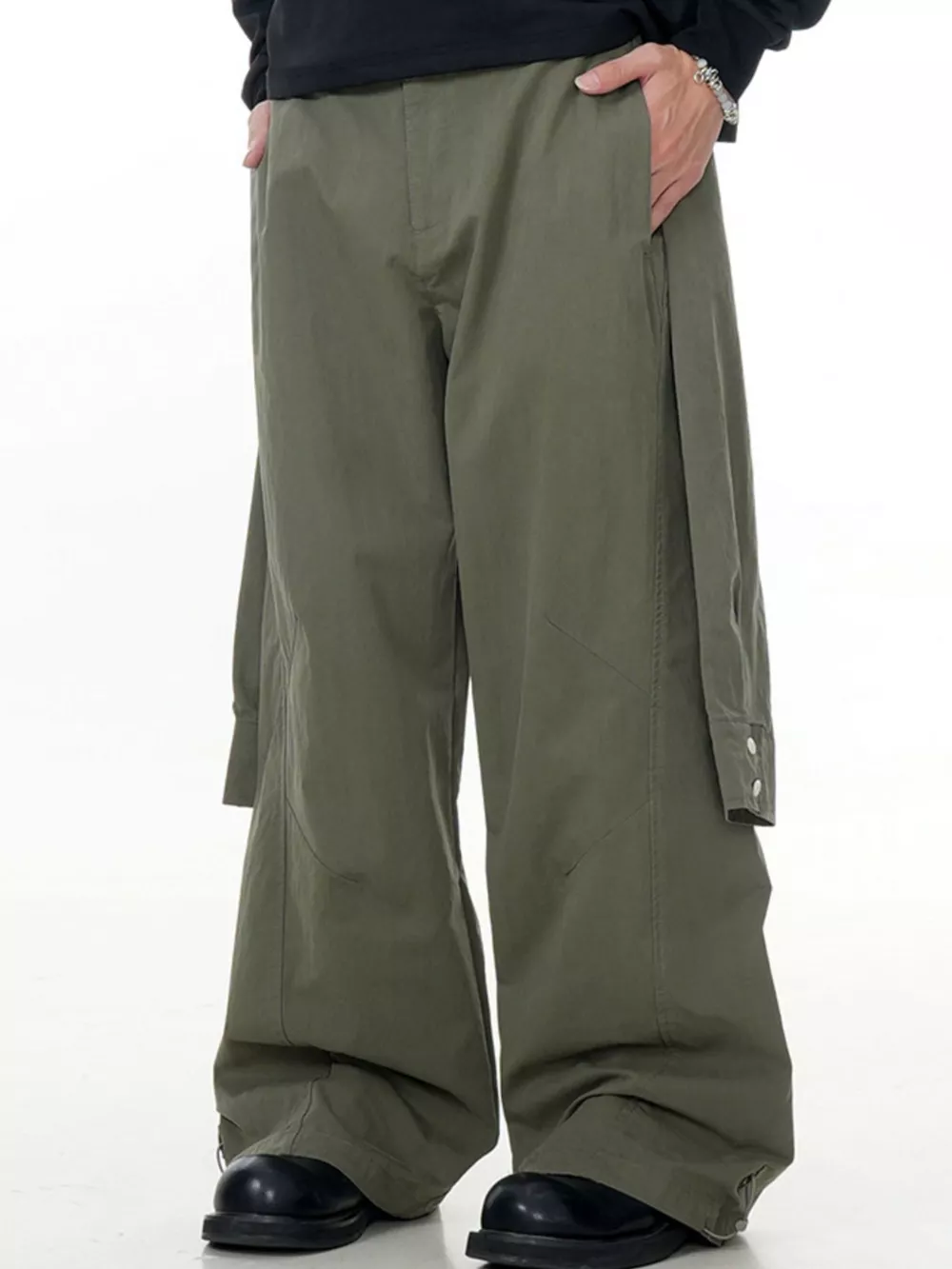 Men's Wide-Legged Casual Pants, image 6