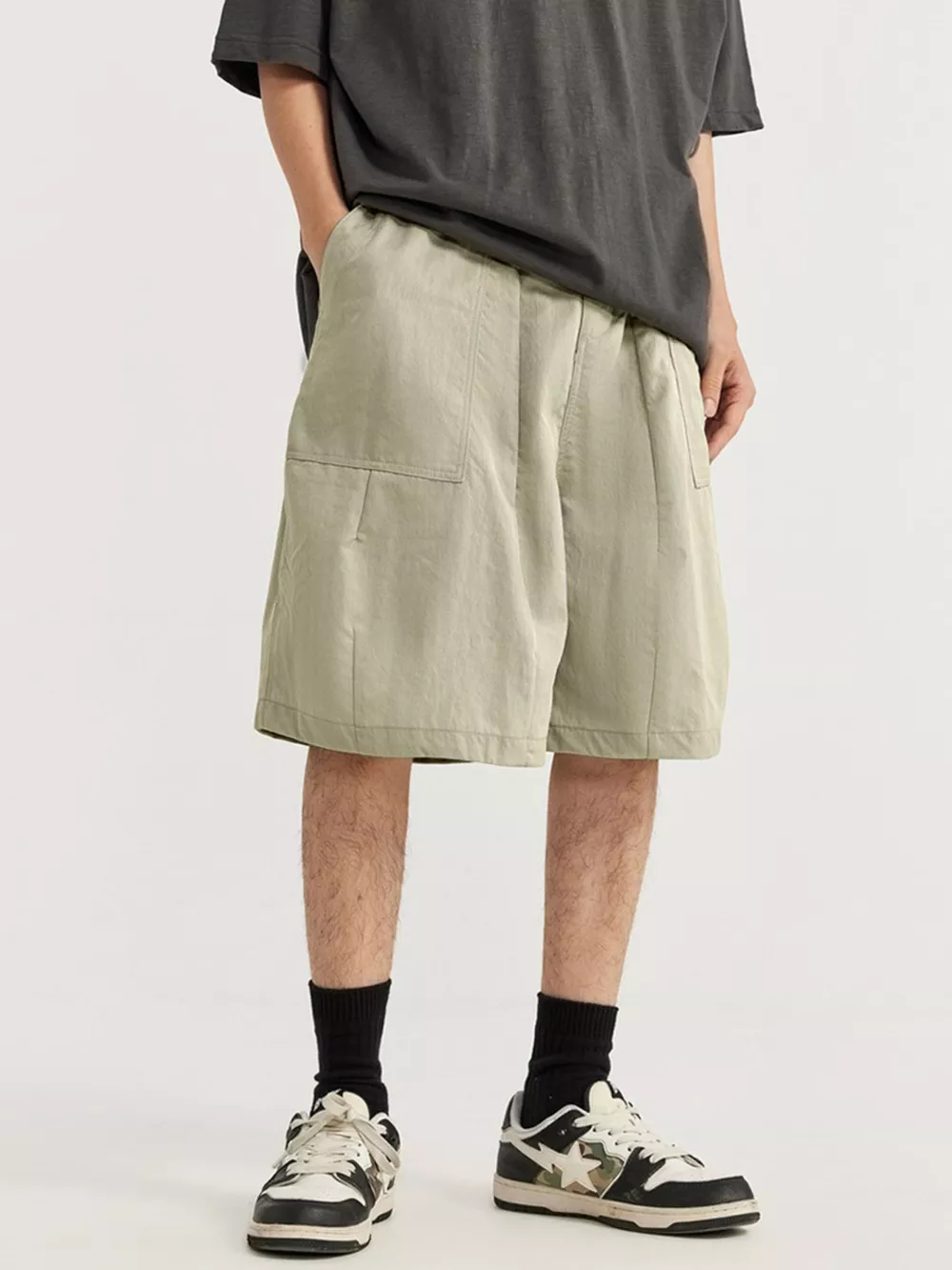 Men's Loose-Fit Drawstring Shorts, image 7