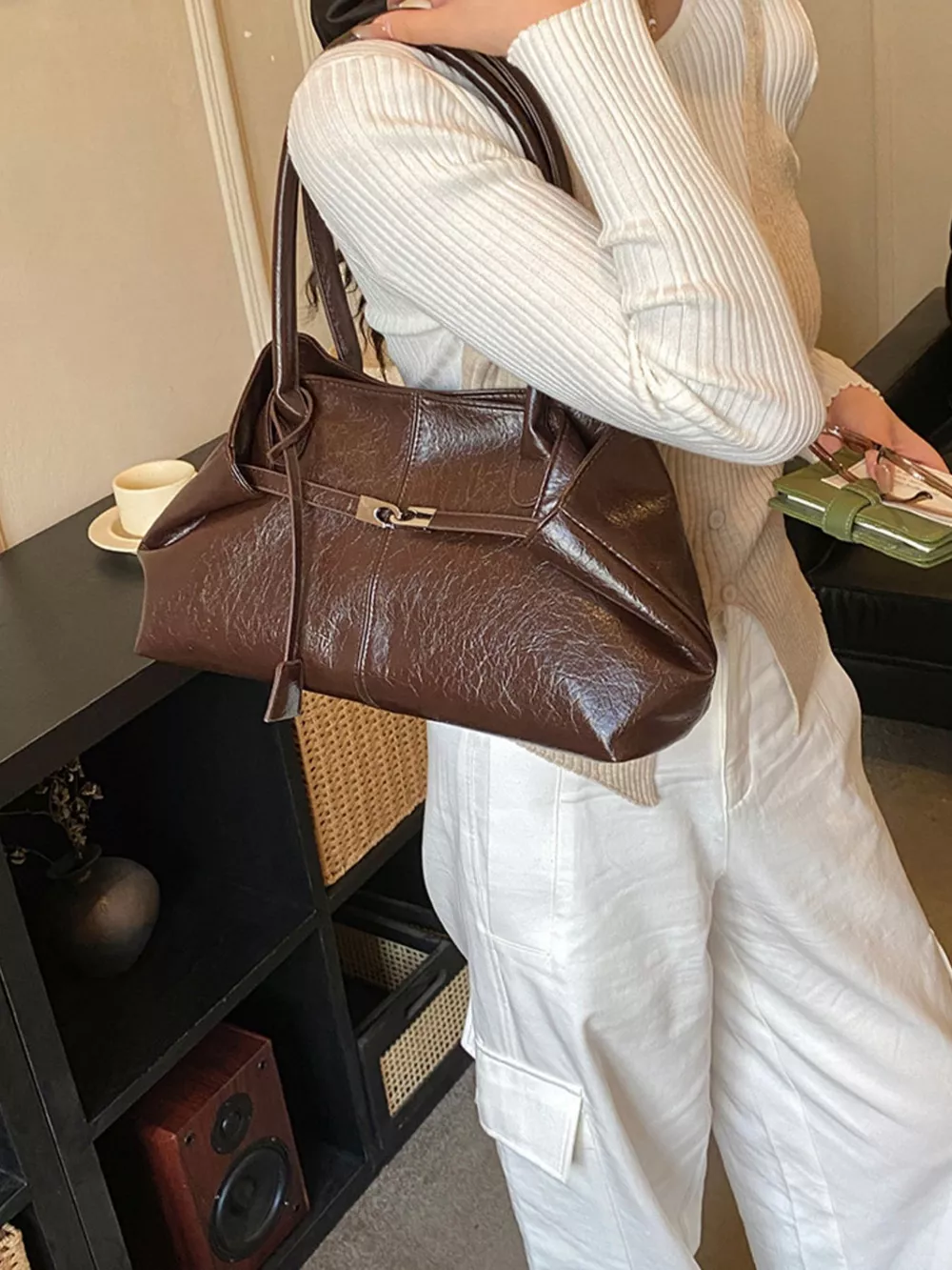 PU Leather Shoulder Bag, image 2