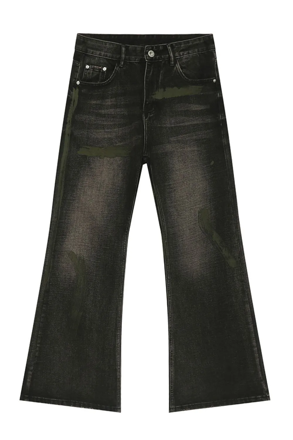 Men's Clean Fit Bootcut Jeans with Pockets, image 5