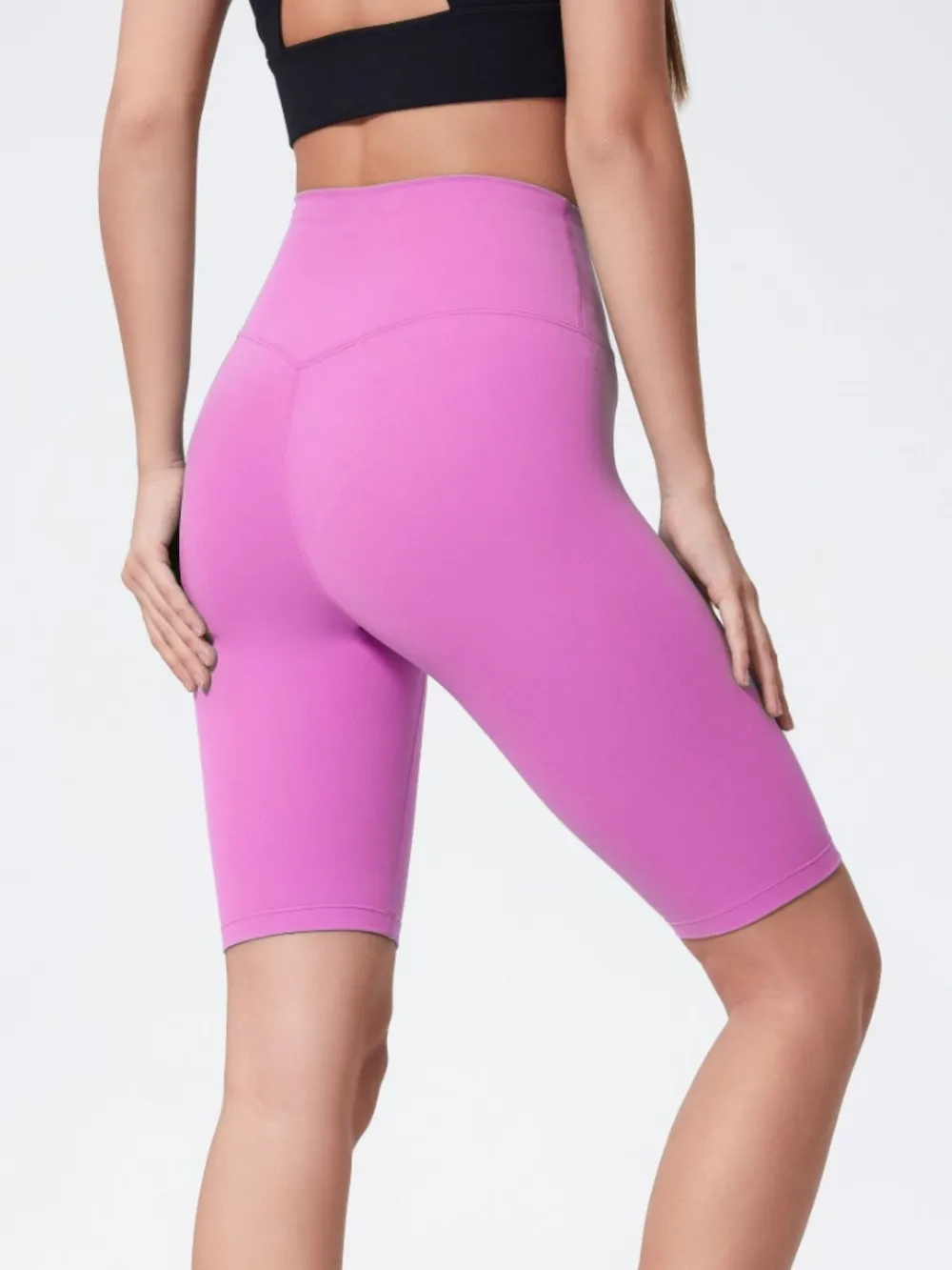 High Rise Wide Waistband Active Shorts, image 21