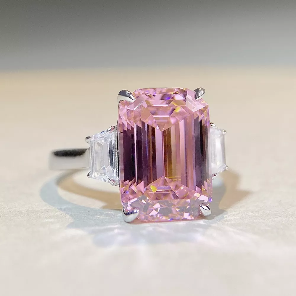925 Sterling Silver Geometric Ring, image 3