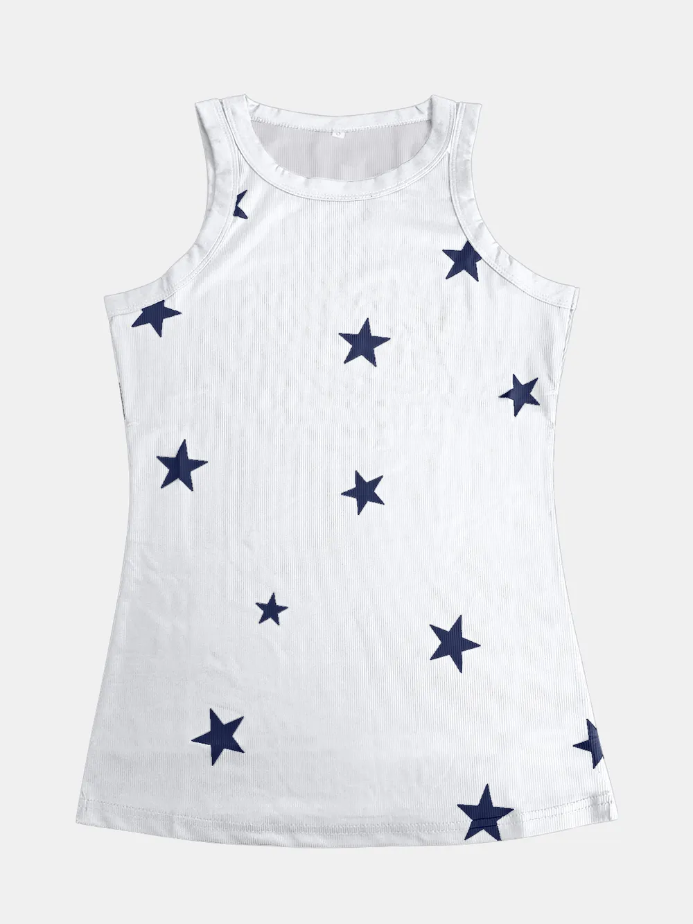 Full Size Star Round Neck Tank, image 8