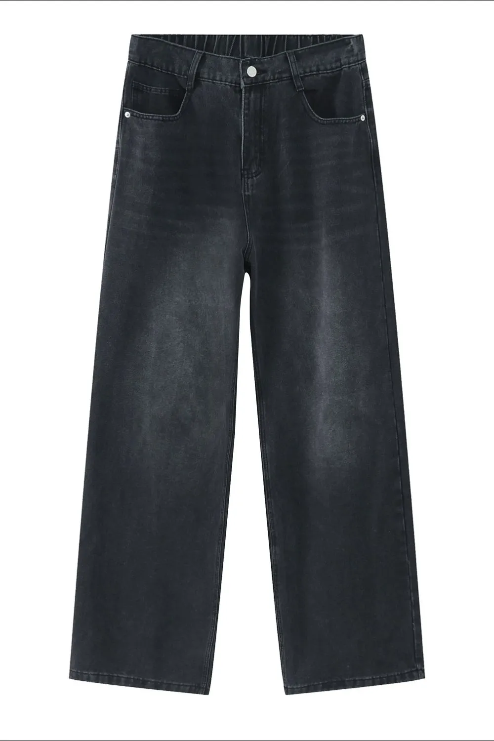 Wide Leg Jeans with Pockets, image 7