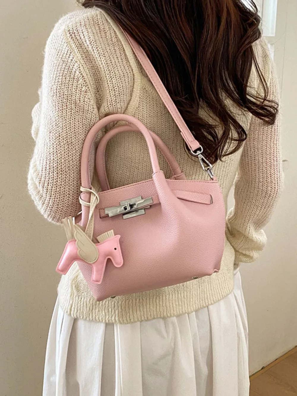 Top Handle Crossbody Bag, image 6