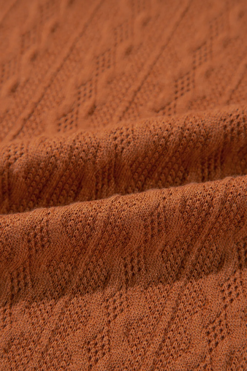 Textured Pocketed Open Front Long Sleeve Cover Up, image 5