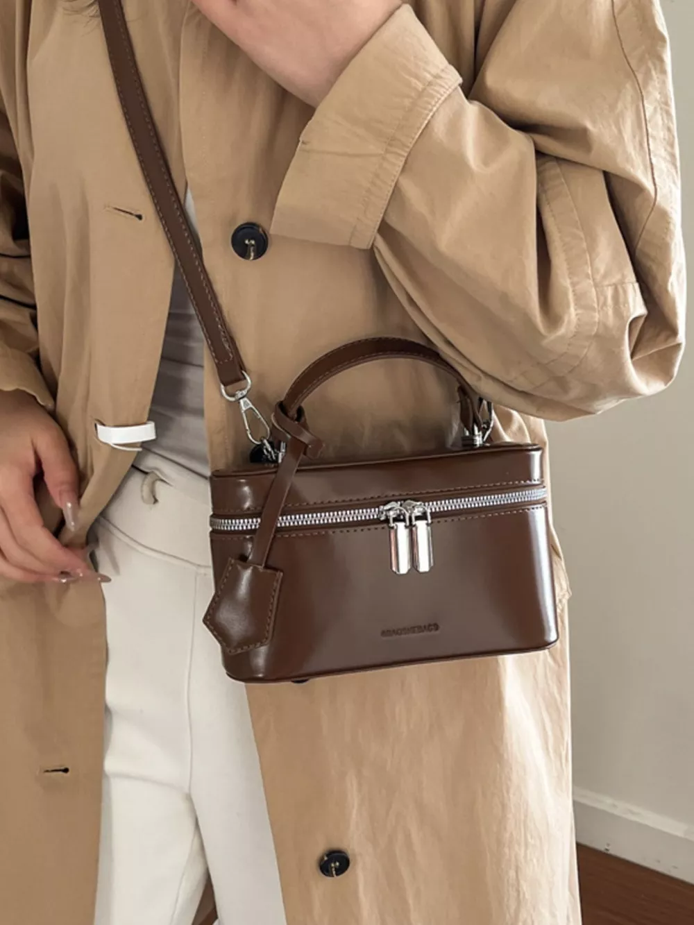 Top Handle Crossbody Bag, image 4