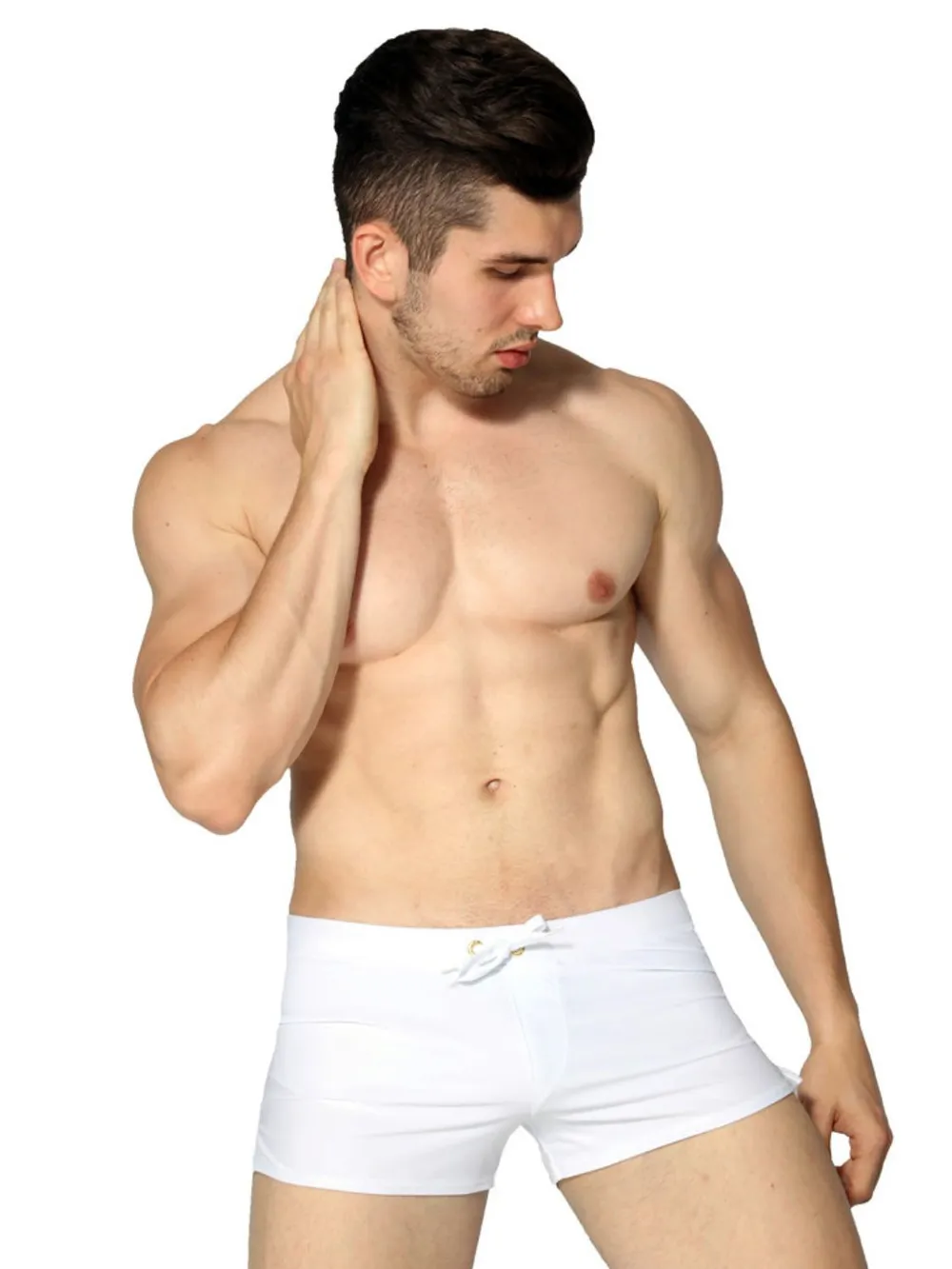 Men's Drawstring Swim Shorts, image 6
