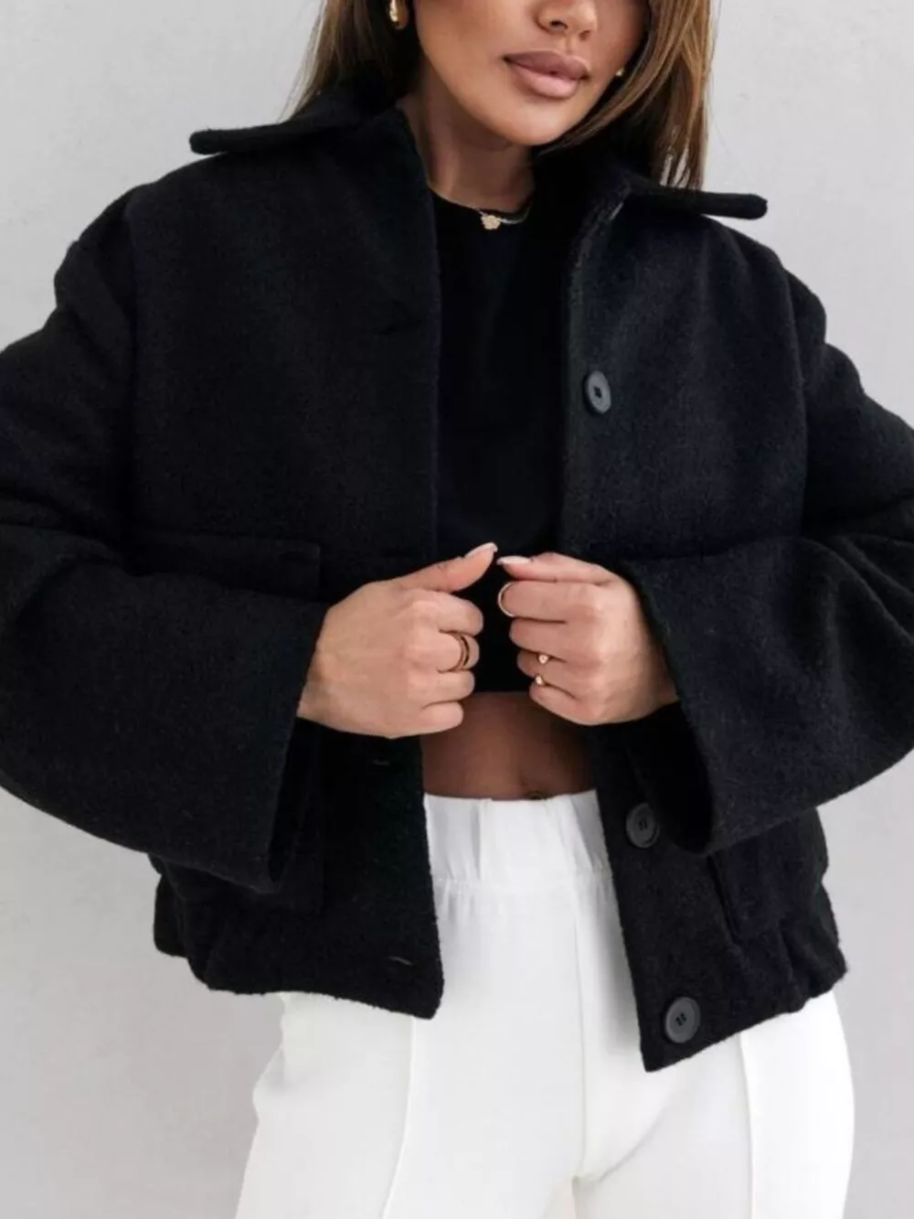 Button-Down Long Sleeve Outerwear, image 6