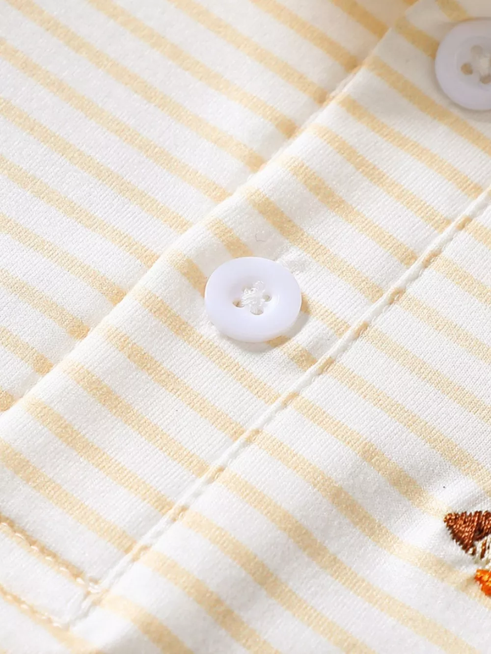 Children's Striped Embroidered Duck Polo, image 12