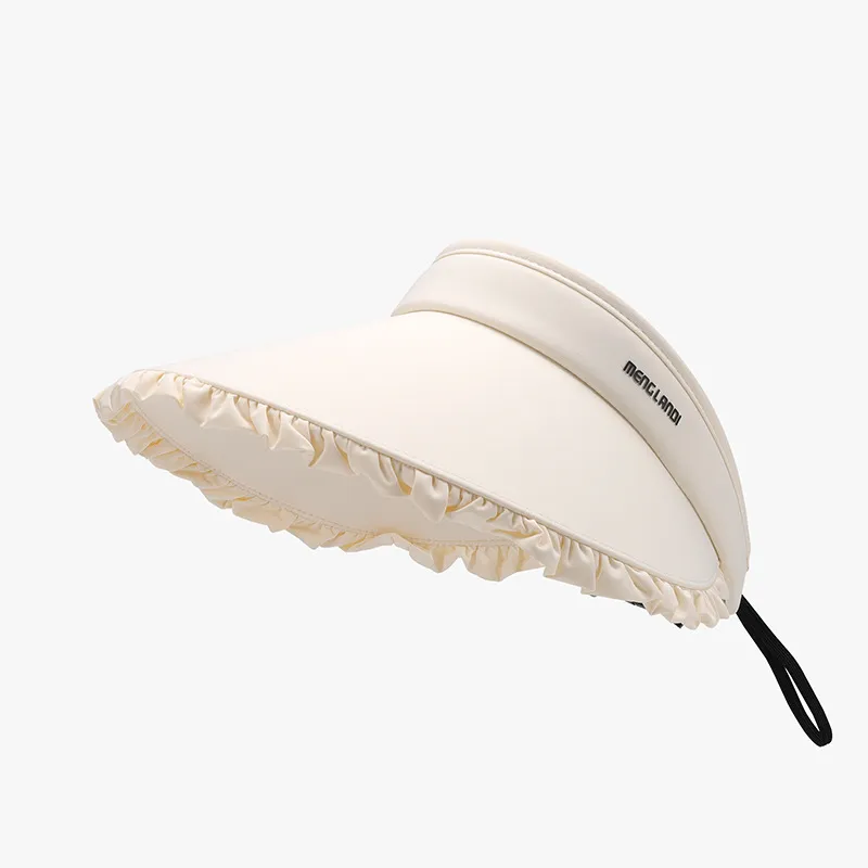 Frill Adjustable Ice Silk Sun Hat, image 7