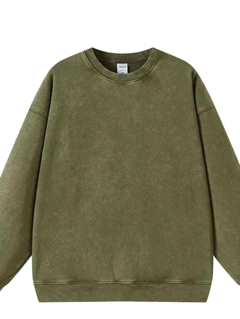 Men's Round Neck Long Sleeve Sweatshirt, image 4