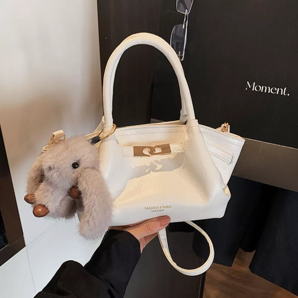 Top Handle Leather Handbag, image 6
