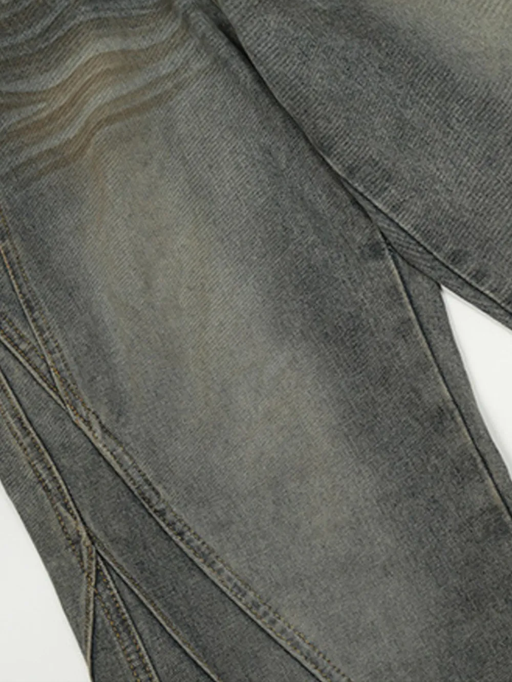 Men's Washed Loose Fit Jeans, image 5