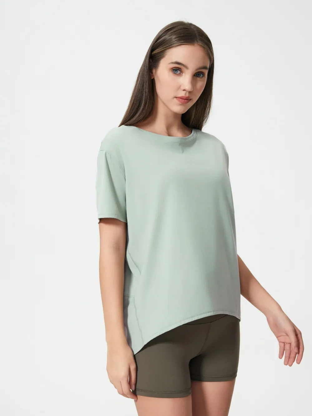 Round Neck Short Sleeve Active T-Shirt, image 23