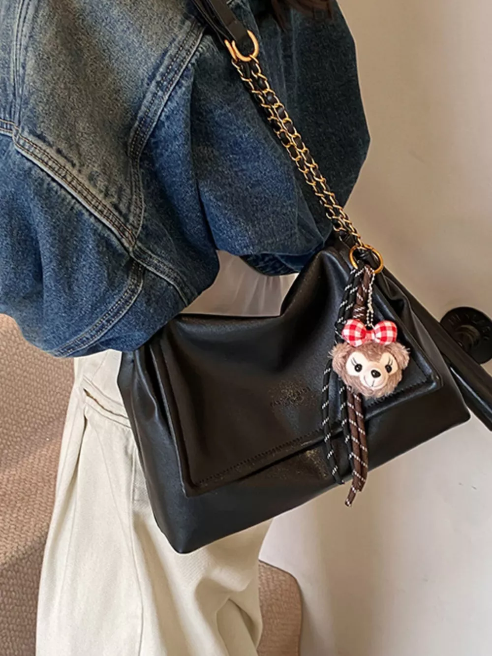 Flap Chain Shoulder Bag, image 3