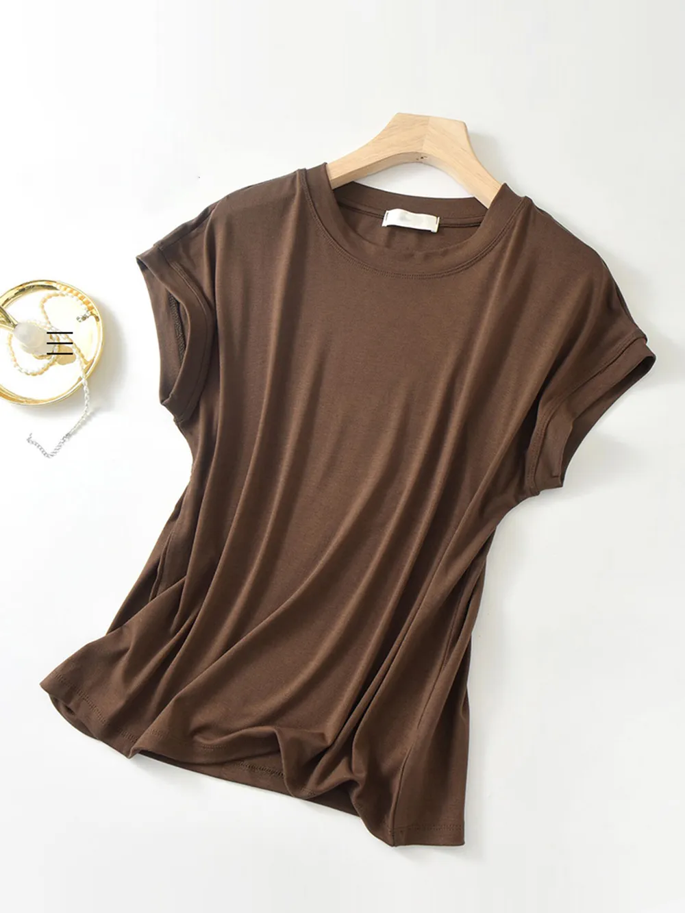 Plus Size Round Neck Short Sleeve T-Shirt, image 20
