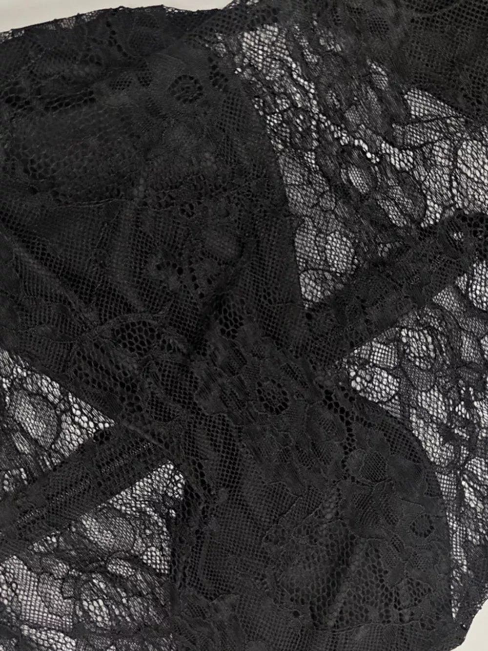 Lace Sheer Mock Neck Long Sleeve Maxi Dress, image 8