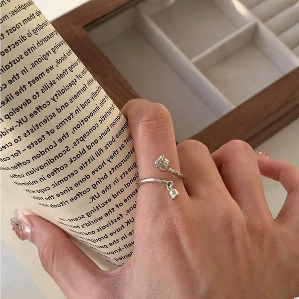 925 Sterling Silver Bypass Ring, image 4
