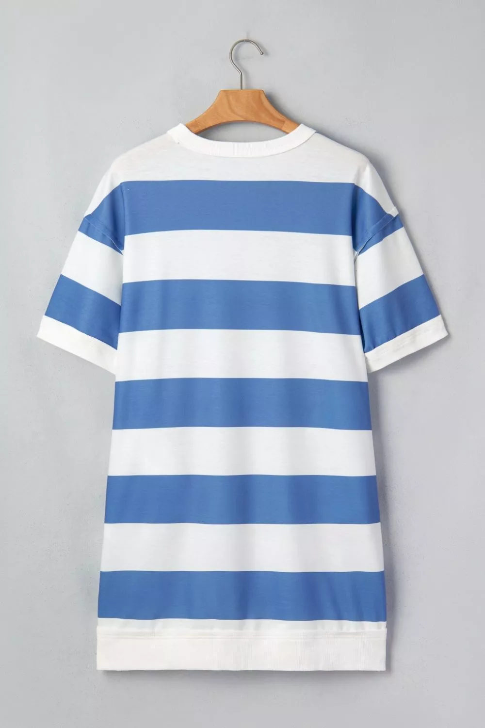 Casual Striped T-Shirt Dress, image 4