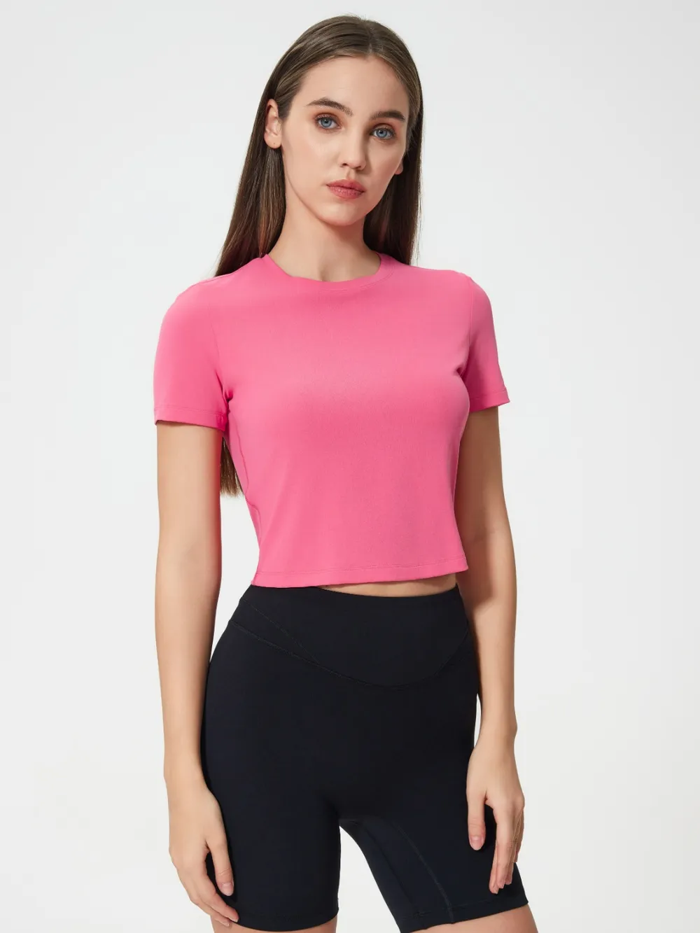 Round Neck Short Sleeve Active T-Shirt, image 4