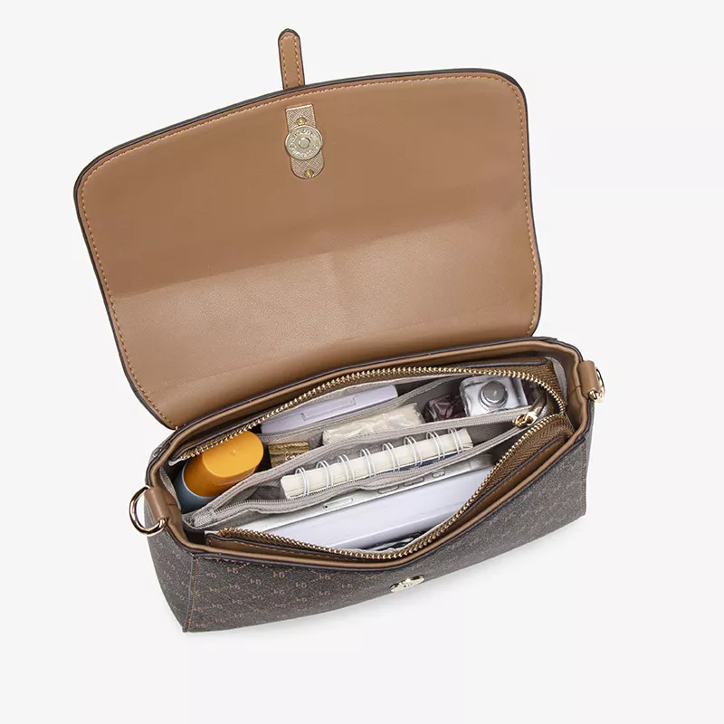 Adjustable Strap Flap Crossbody Bag, image 4
