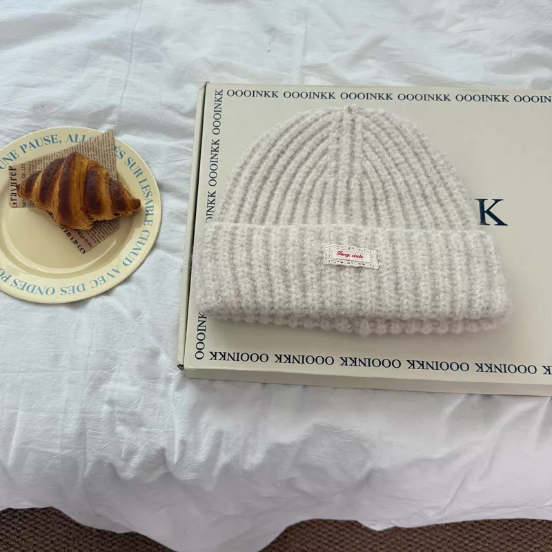 Warm Knitted Beanie Hat, image 3
