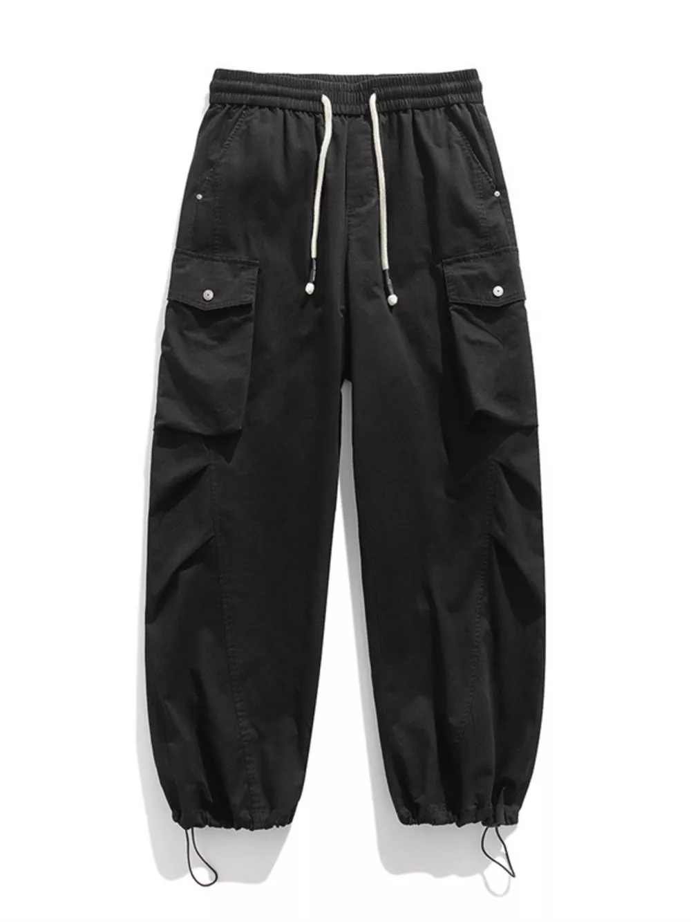 Men's Plus Size Casual Loose Fit Cargo Pants, image 7