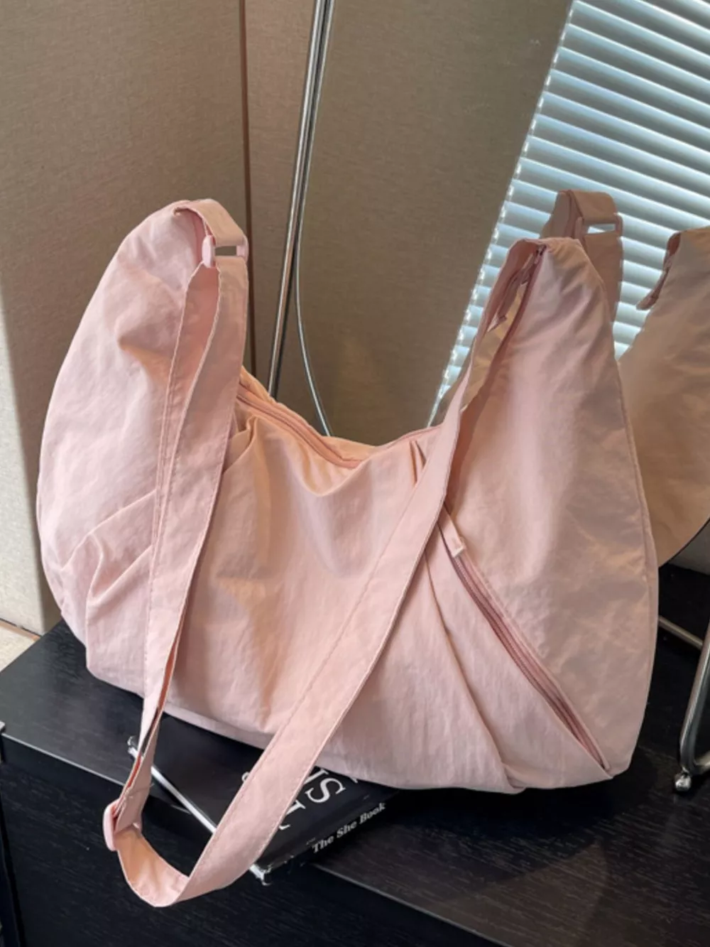 Casual Lightweight Nylon Crossbody Bag, image 6