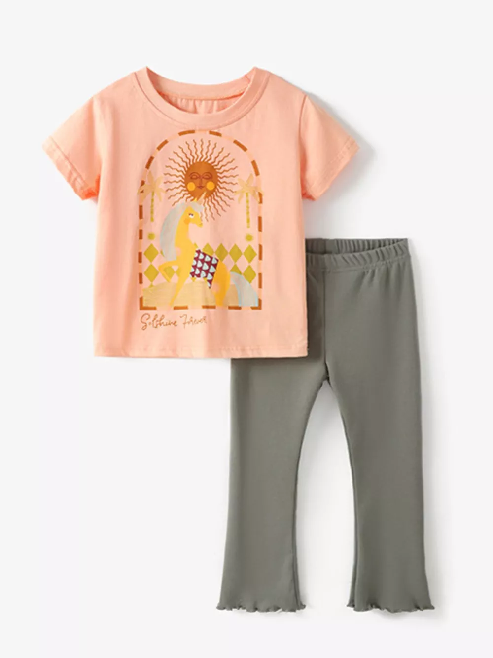 Children's Graphic Tee & Pants Set, image 2