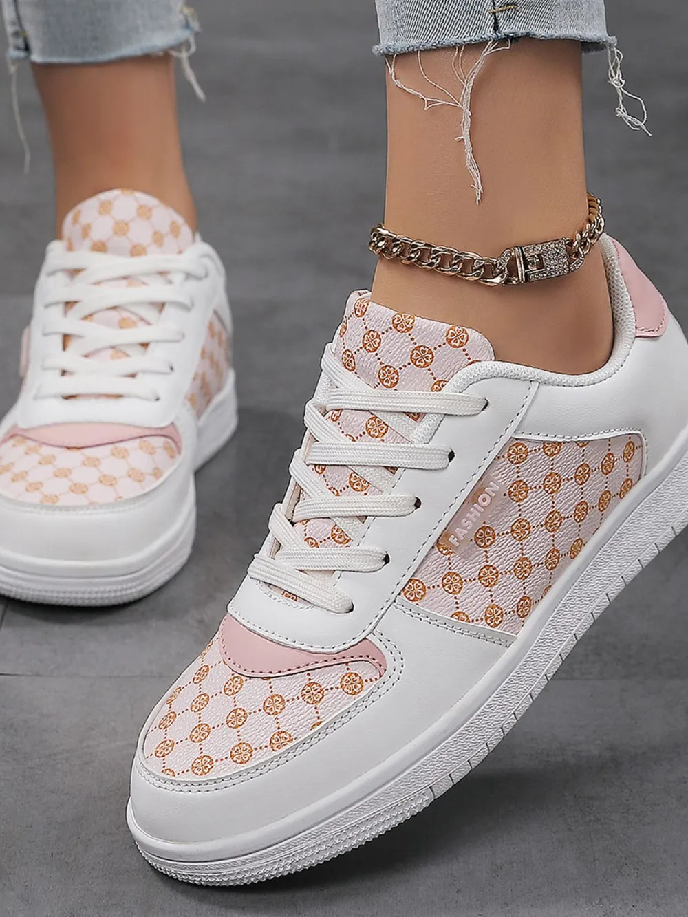 Round Toe Flats Sneakers, image 3