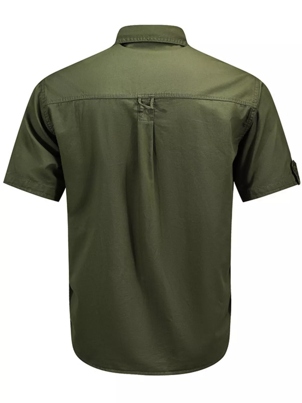Men's Plus Size Casual Short Sleeve Shirt, image 5