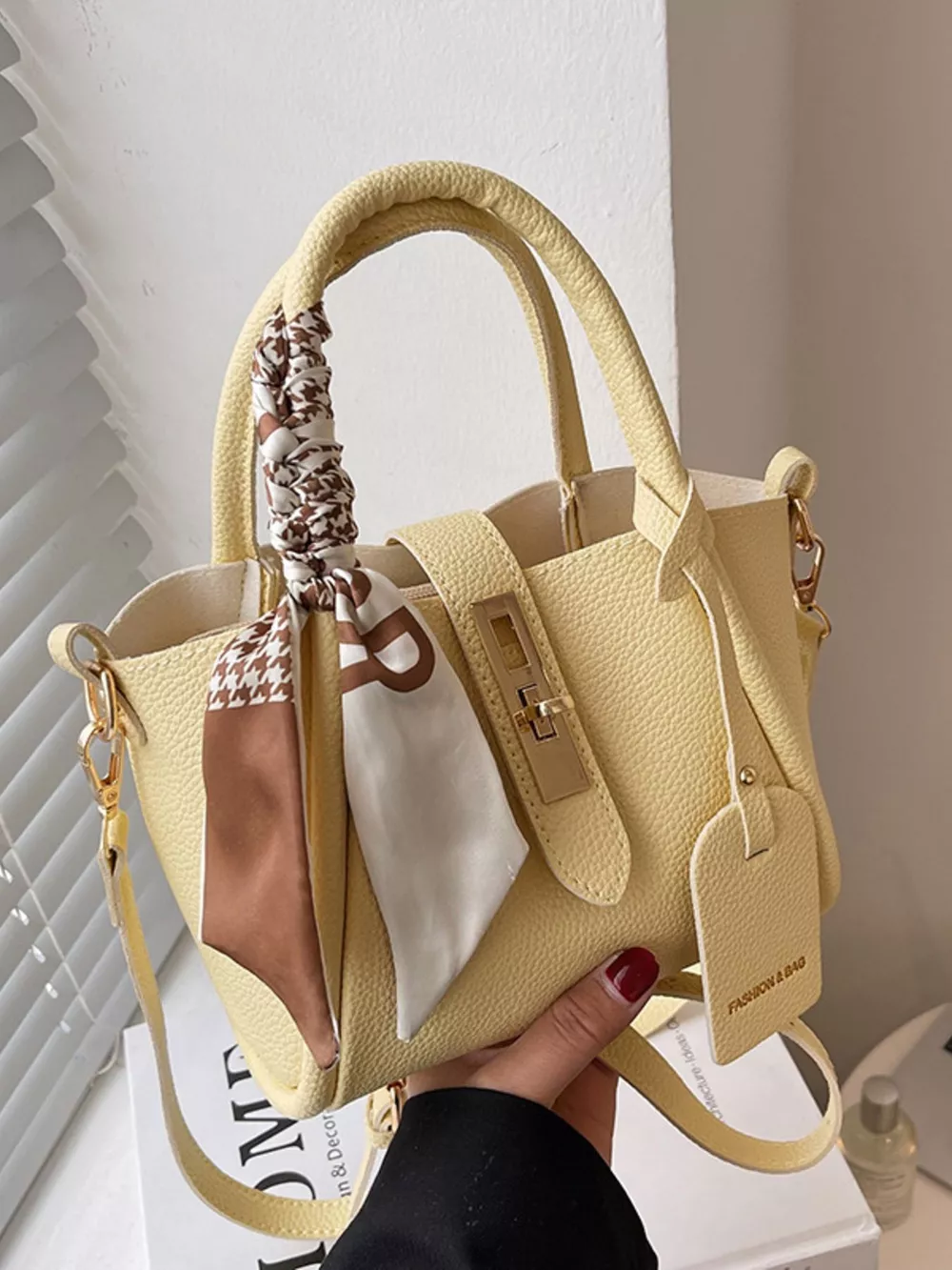 PU Leather Mini Crossbody Bag, image 7