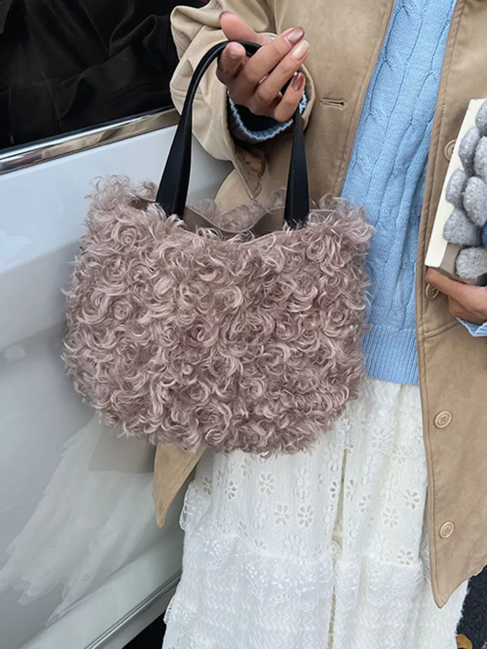Lightweight Fluffy Handbag, image 5