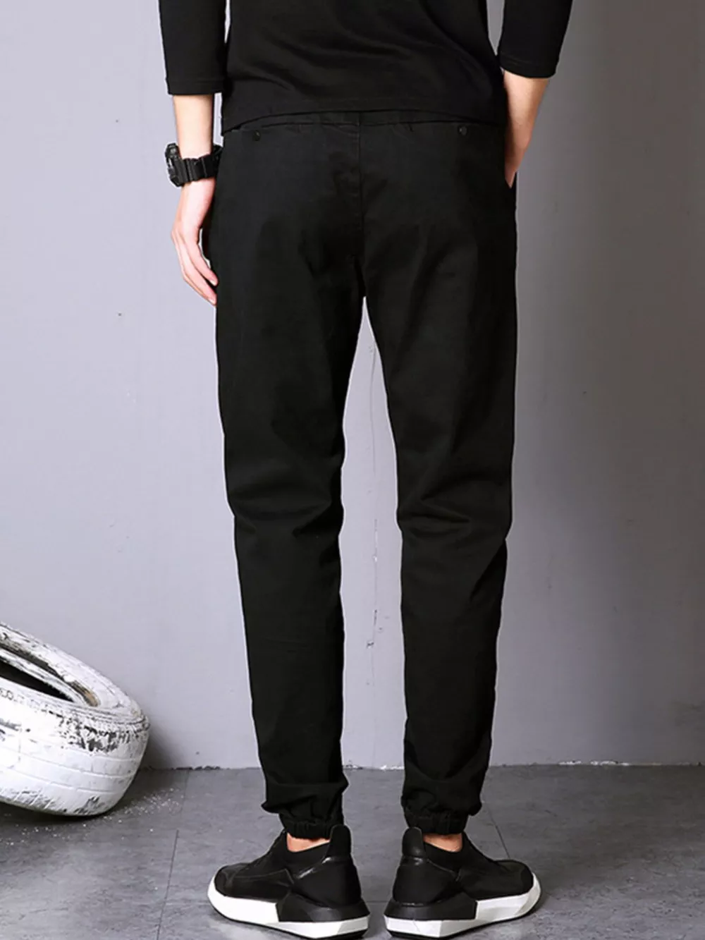 Men's Casual Drawstring Joggers, image 7