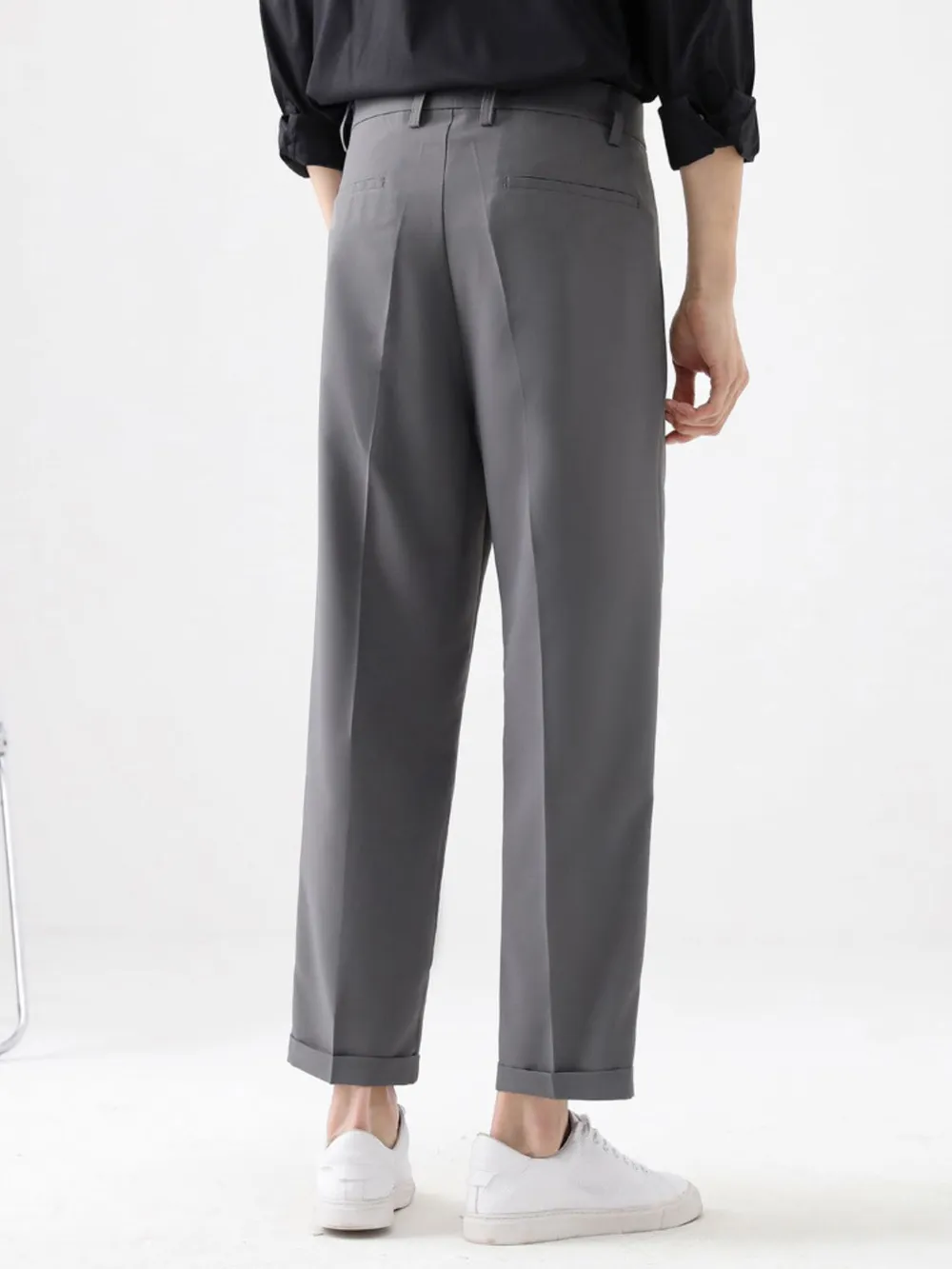 Men's Plus Size Basic style Solid Pants, image 7