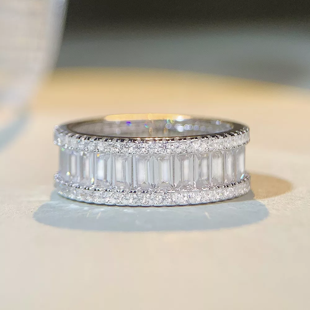 925 Sterling Silver Zircon Ring, image 3